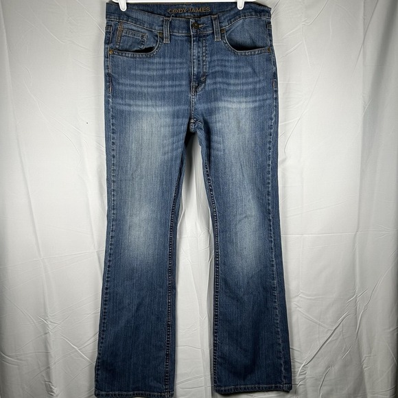 Cody James Men's Jeans Size 35X34 Relaxed Straight Fit Blue Western Rodeo - Picture 1 of 10